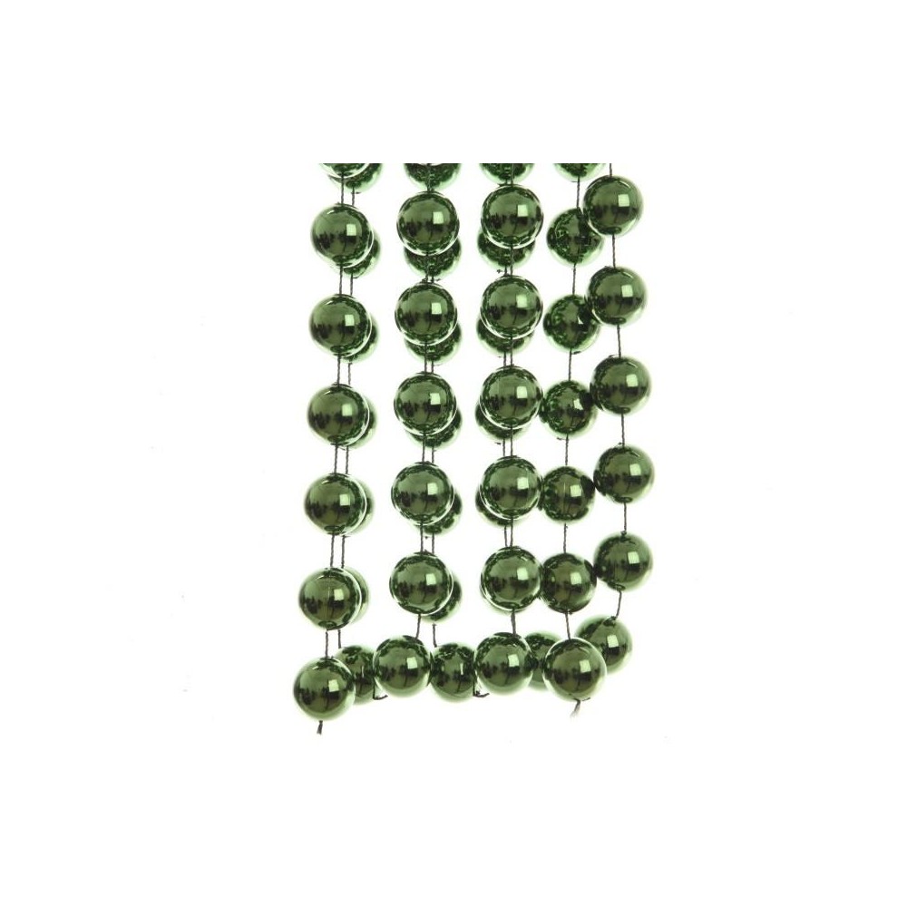 GHIRLANDA PALLINE DK GREEN D2